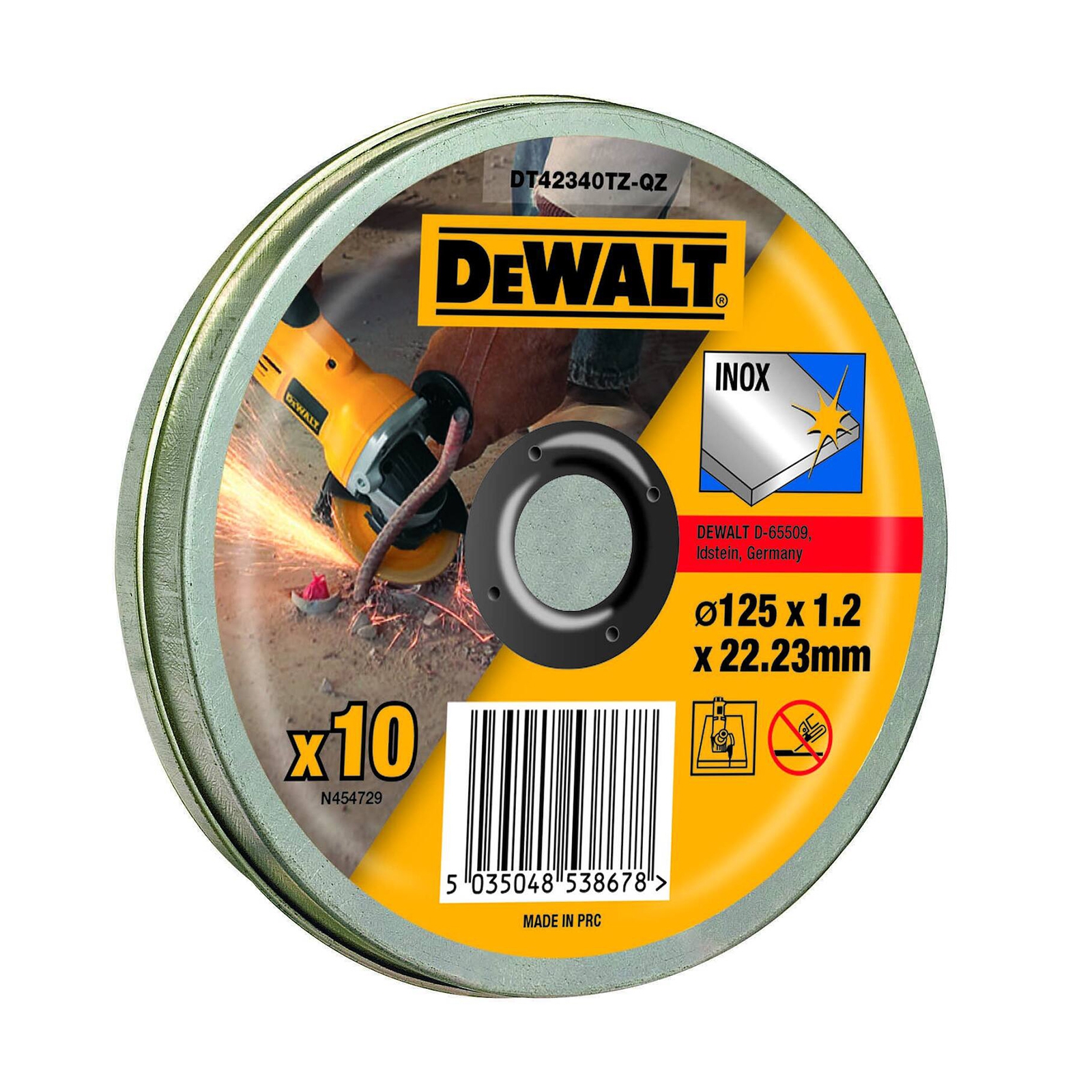 DEWALT DT42340TZ-QZ Trennscheibe 125x1,2x22,23mm