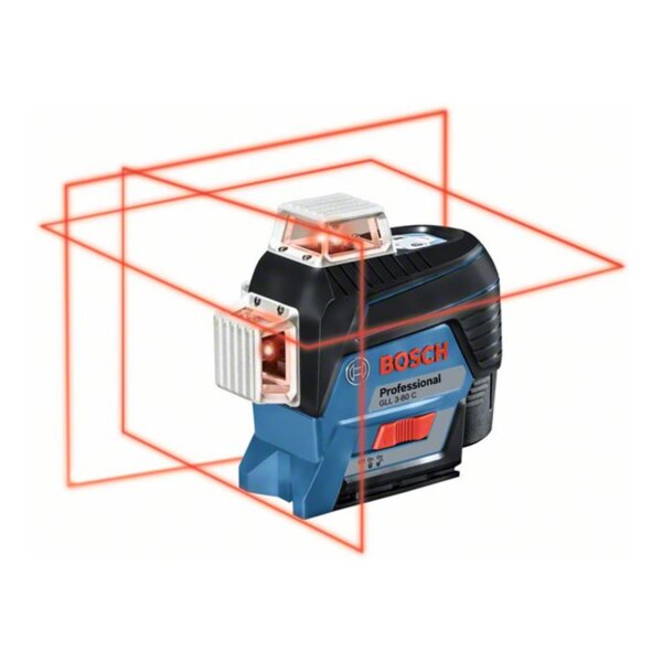 Bosch Linienlaser GLL 3-80 C+Akku+BM 1+L-Boxx