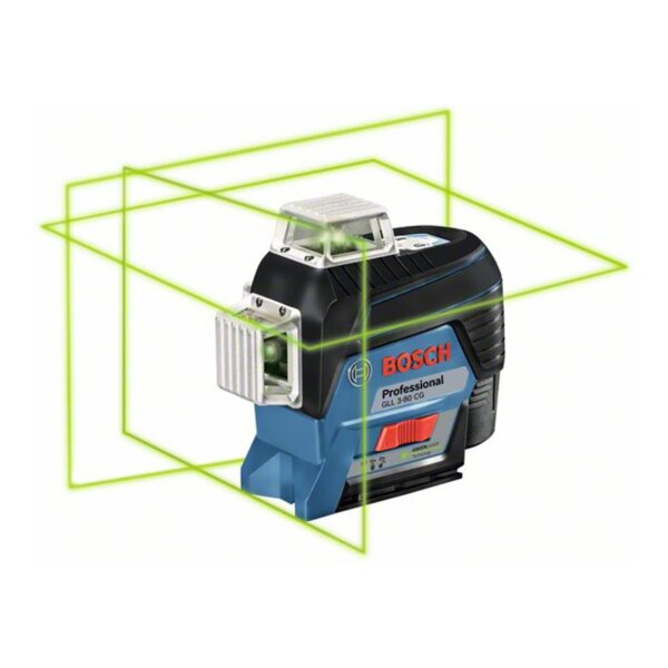Bosch Linienlaser GLL 3-80 CG + Akku +BM 1 +L-Boxx