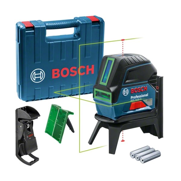 Bosch GCL 2-15G + Deckenklammer + Koffer