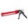 Kartuschenpistole Skelett mit langem Hebel rot