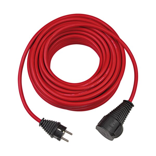 Brennenstuhl Verl.-Kabel IP44 25m H07RN-F3G1,5 rot
