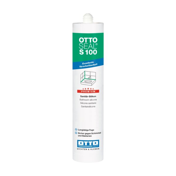 Silikon  Ottoseal-S-100   300ml C94 Silbergrau