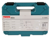 Makita E-15095 Werkzeug-Set 60-teilig, mit Ratsche