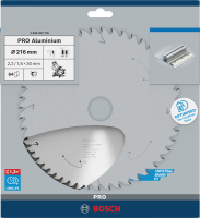 BOSCH Kreissägeblatt Pro Alu Cordless KSB 216x2,2x30 mm