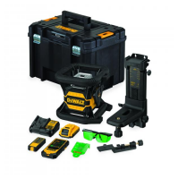 DeWalt Rotationslaser DCE080D1GS  inkl. Akku, Ladegerät & Koffer
